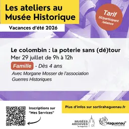 Atelier « Le colombin : la poterie sans (dé)tour »
