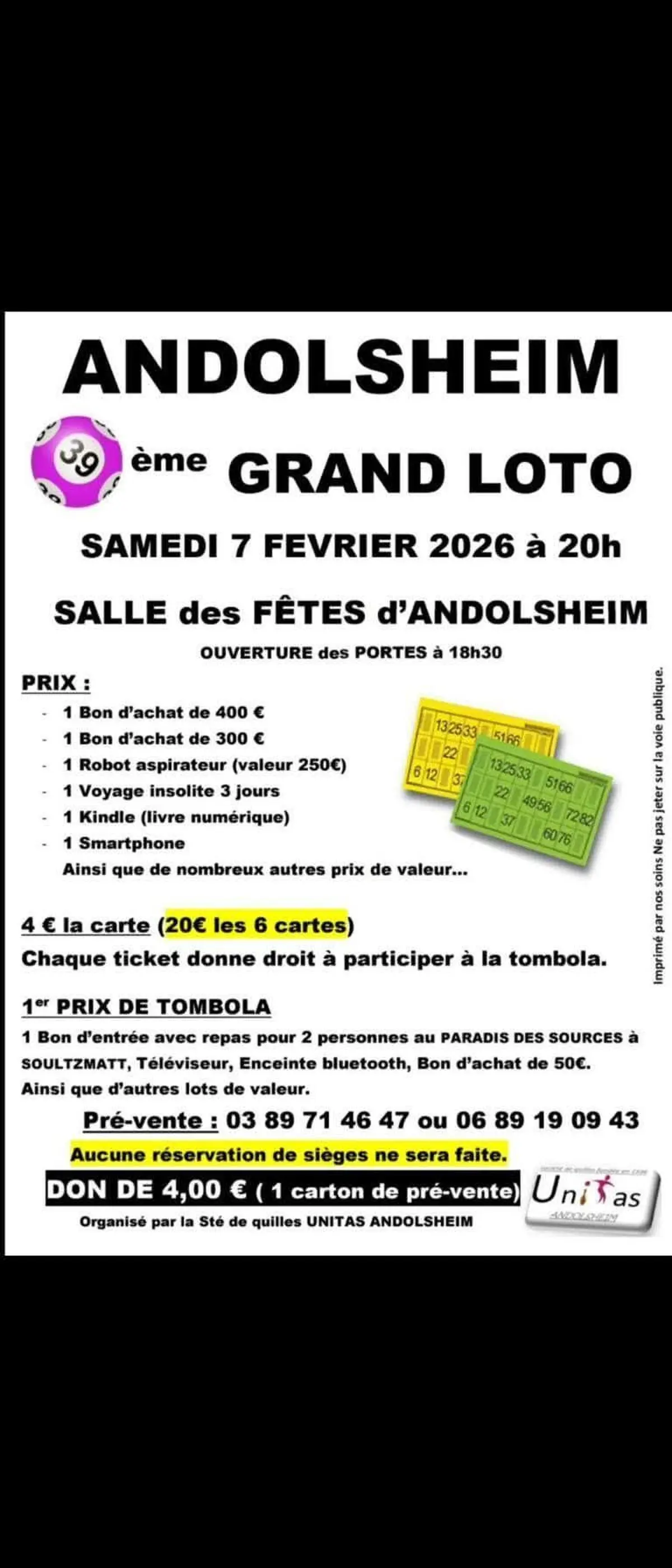 Soirée loto