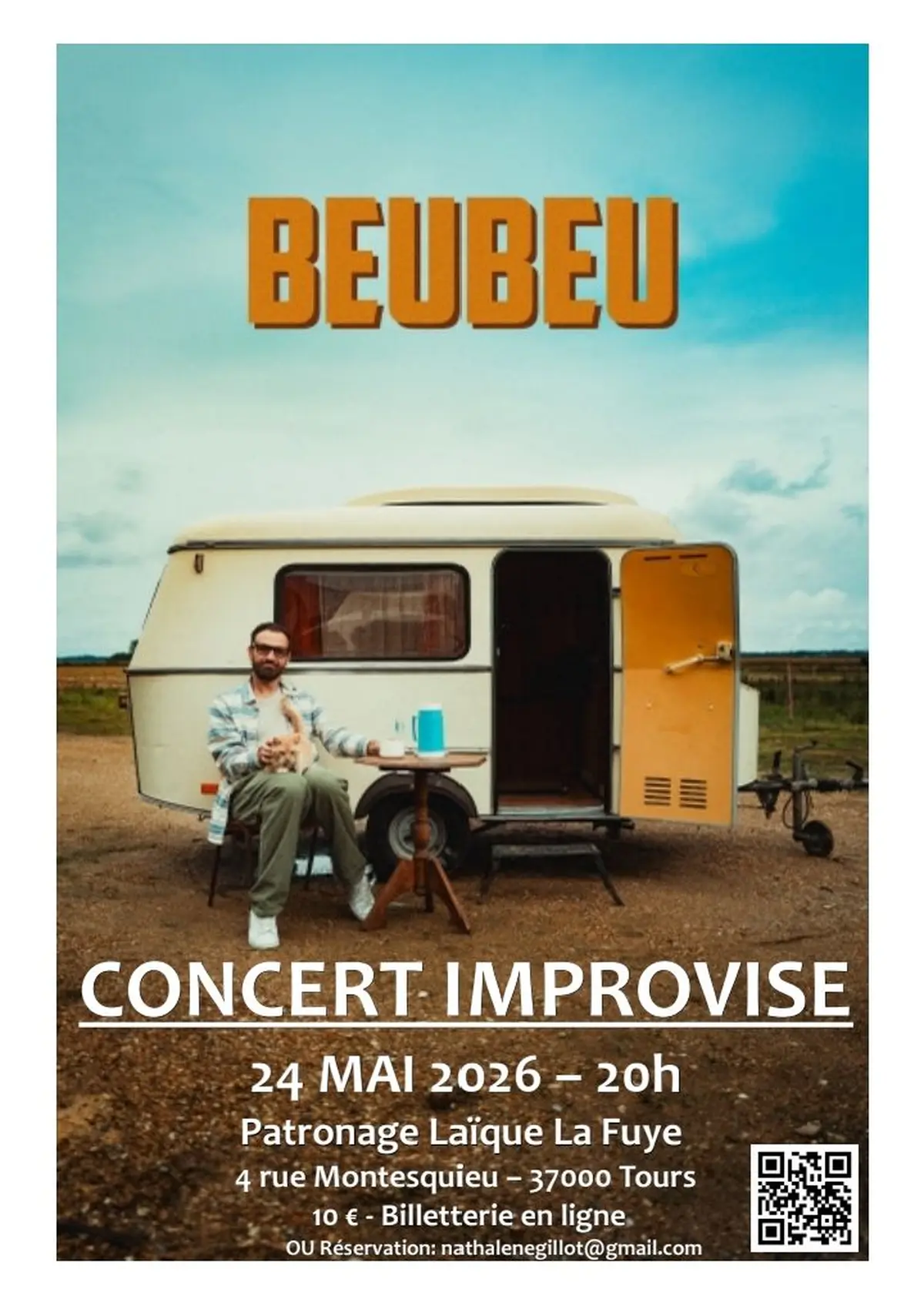 Beubeu en concert improvisé 