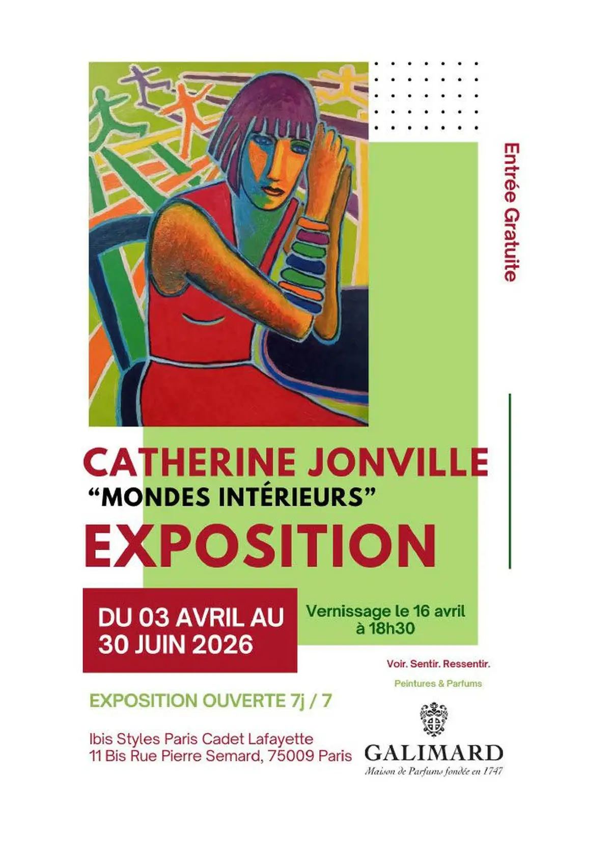 Mondes intérieurs - Peintures et parfums - Catherine Jonville  