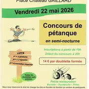 concours de pétanque