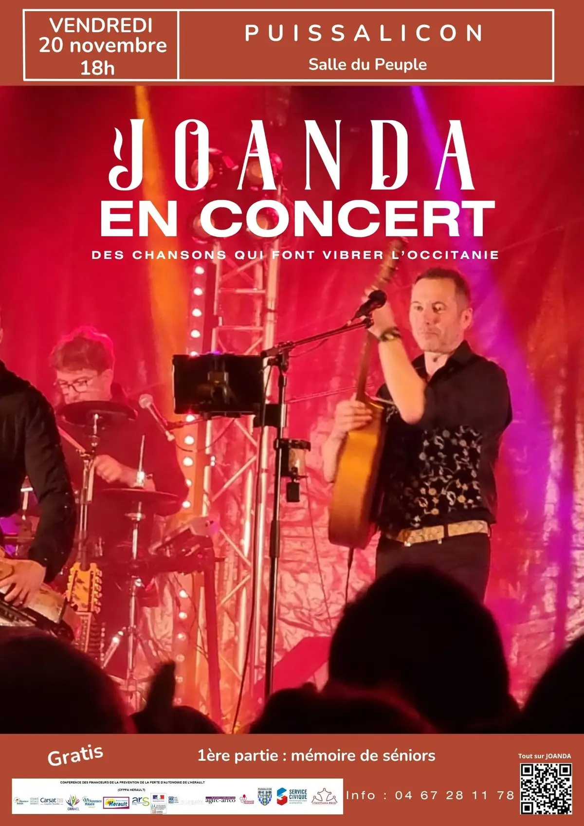 1000 ans - Joanda en concert