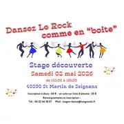 Stage de rock comme en boite à St Martin de Seignanx le Samedi 02 mai 2026