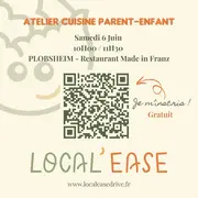 Atelier cuisine parent-enfant à Plobsheim
