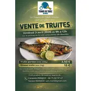 Vente de truites par le Tennis de Table de Kembs