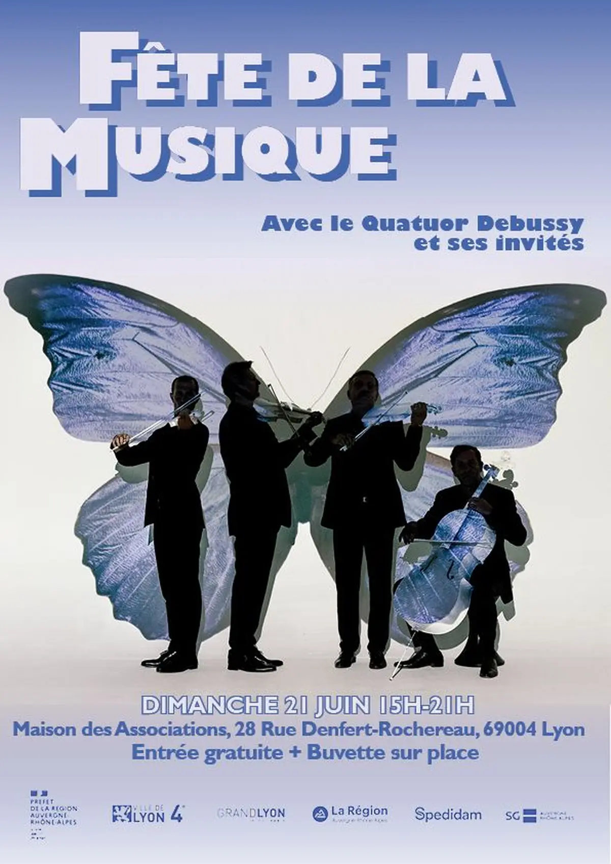 La Fête de la musique avec le Quatuor Debussy & ses invités