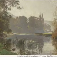 Muséoweek-end &copy; Emile Isenbart, Un bras du Doubs, 19ème siècle © Le Réverbère / Musée des Beaux-Arts