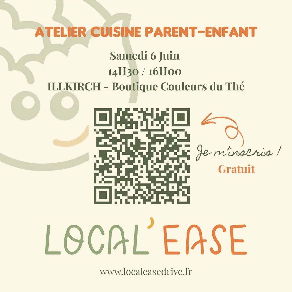 Atelier cuisine parent-enfant à Illkirch-Graffenstaden