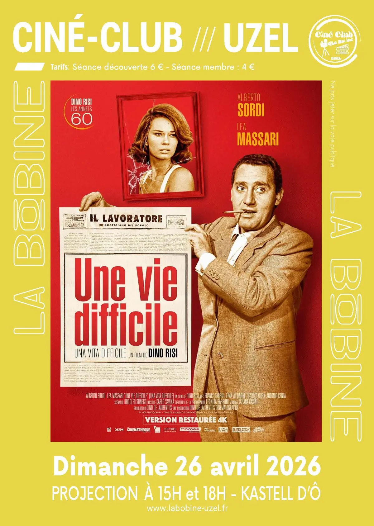 Une vie difficile de Dino Risi