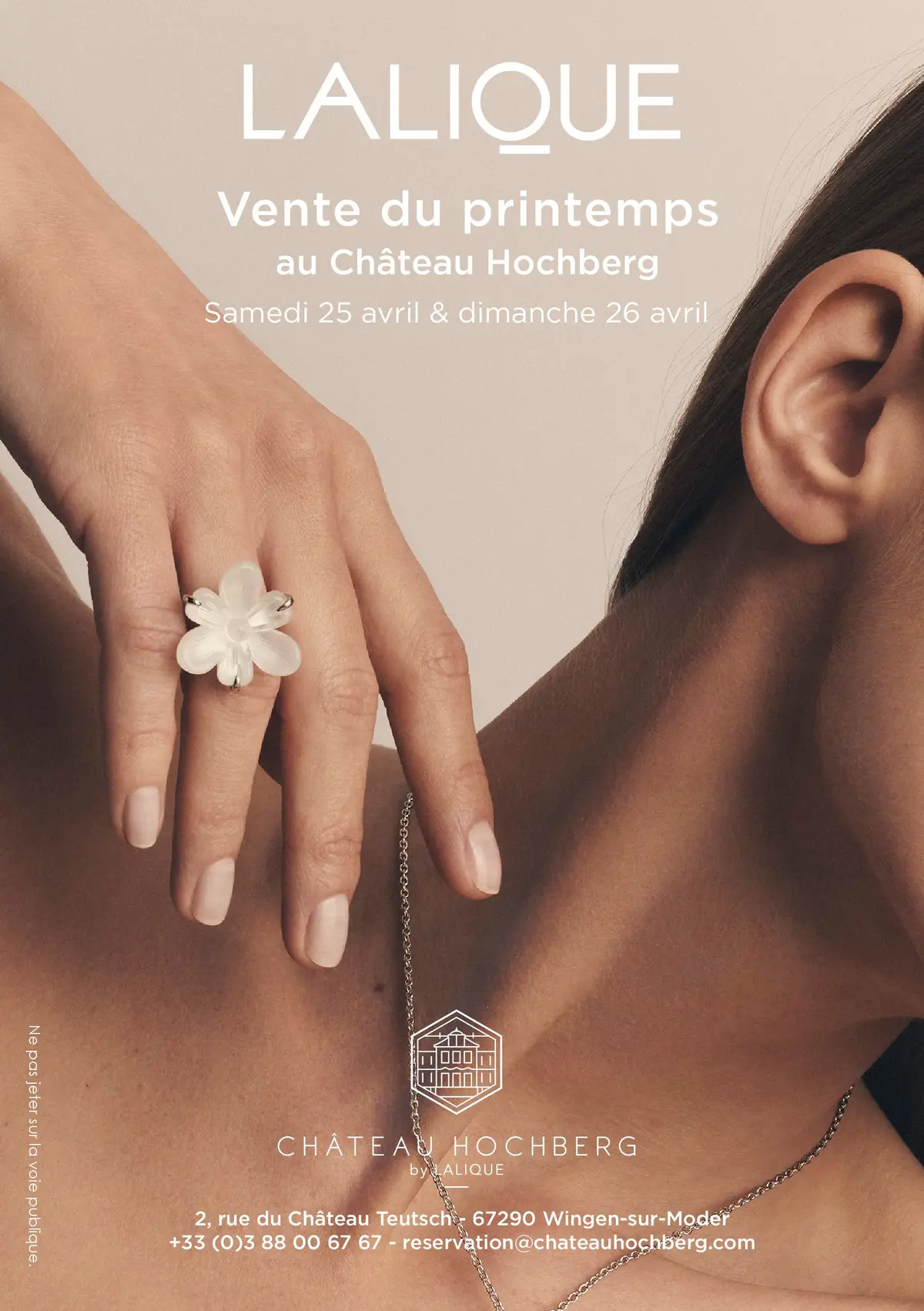 Vente du Printemps Lalique au Château Hochberg