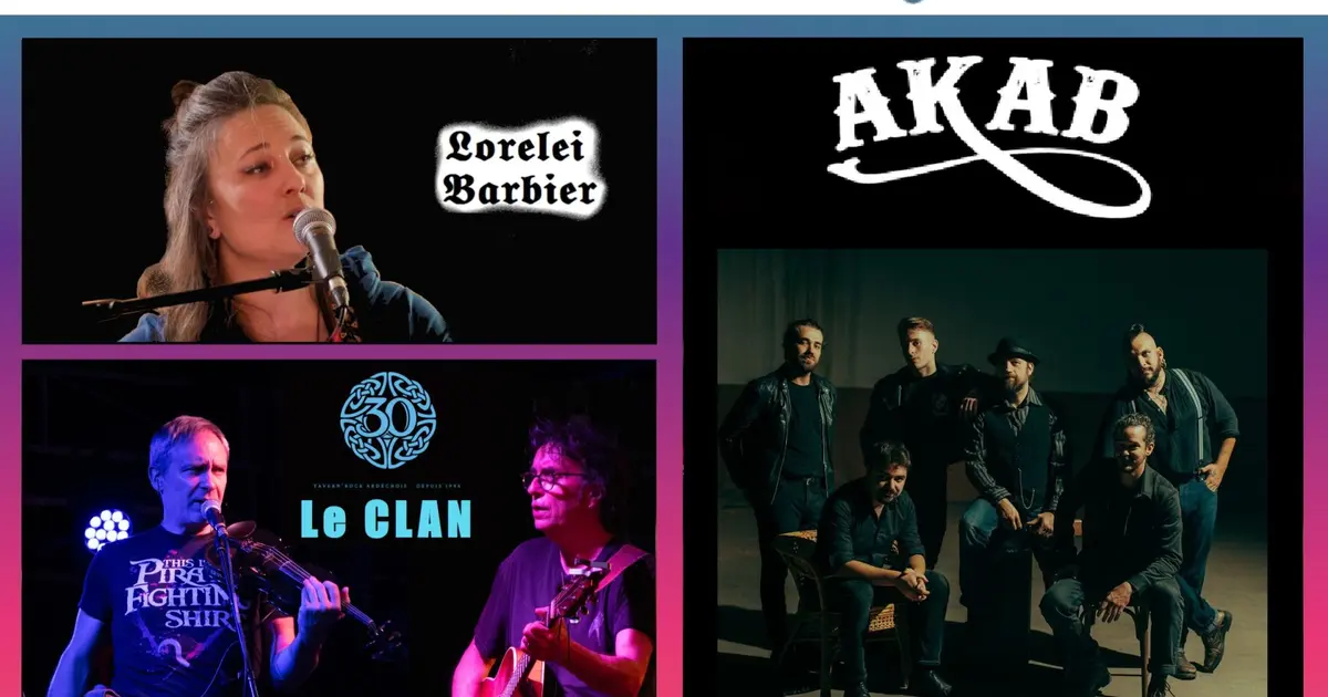 Festival Kiosques à Musique, Concerts : Lorelei BARBIER – LE CLAN - AKAB