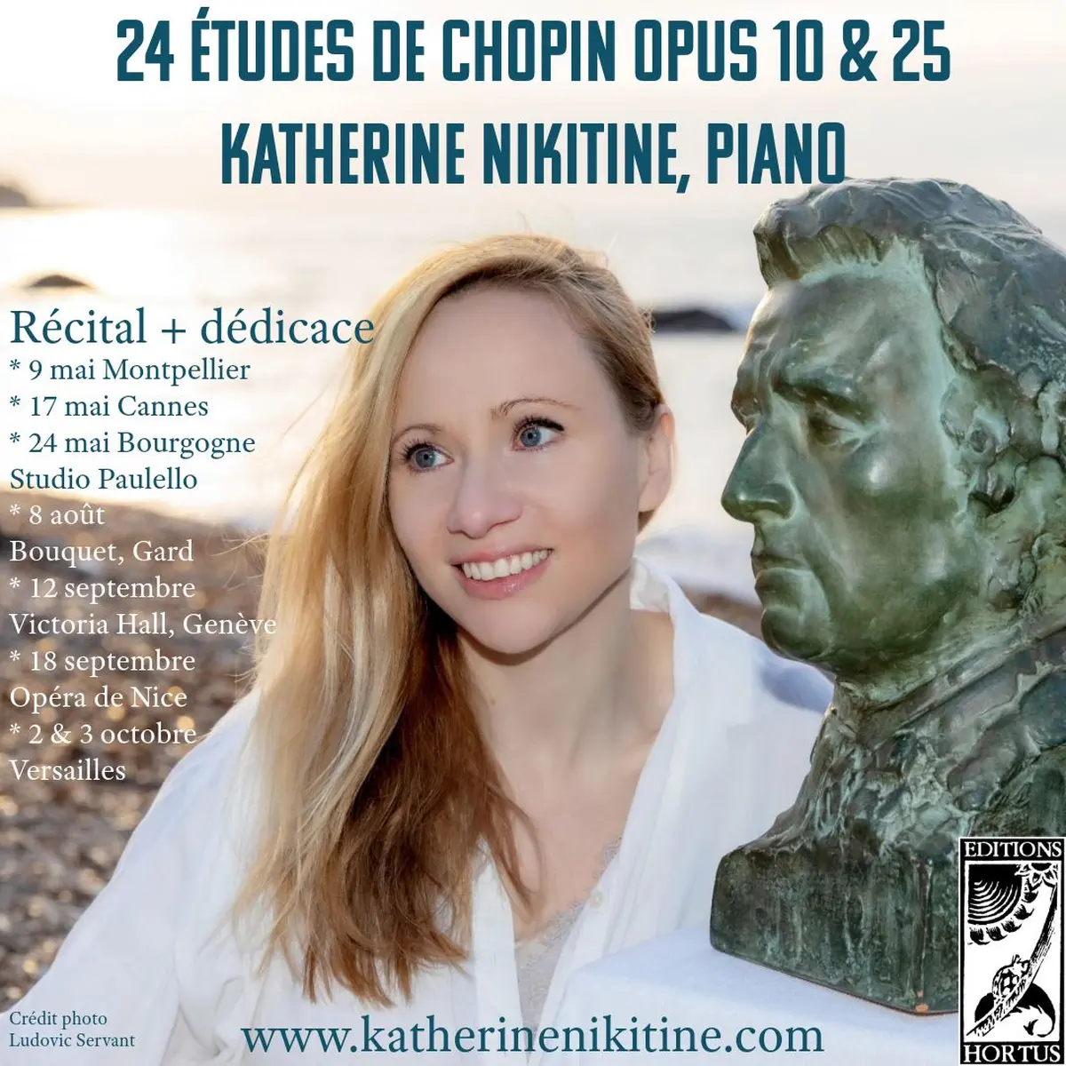 24 Etudes de Chopin par Katherine Nikitine