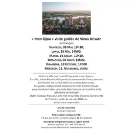 Visite guidée de Vieux-Brisach en francais