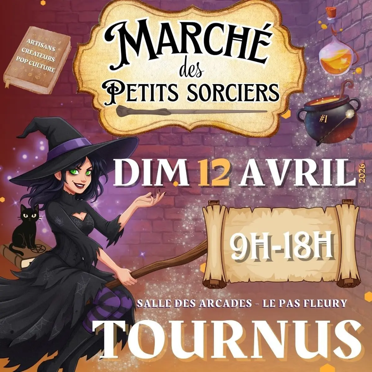 Marché des petits sorciers de Tournus