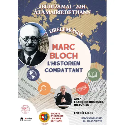 Festival A l'ombre des feuilles - Conférence Marc Bloch, l'historien combattant 