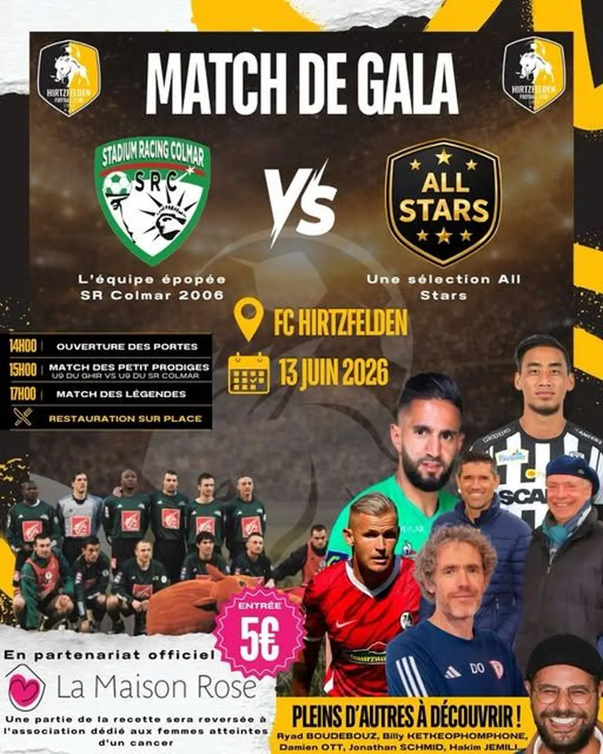 Match de Gala au FC Hirtzfelden