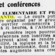 Cours gratuits d'Espéranto