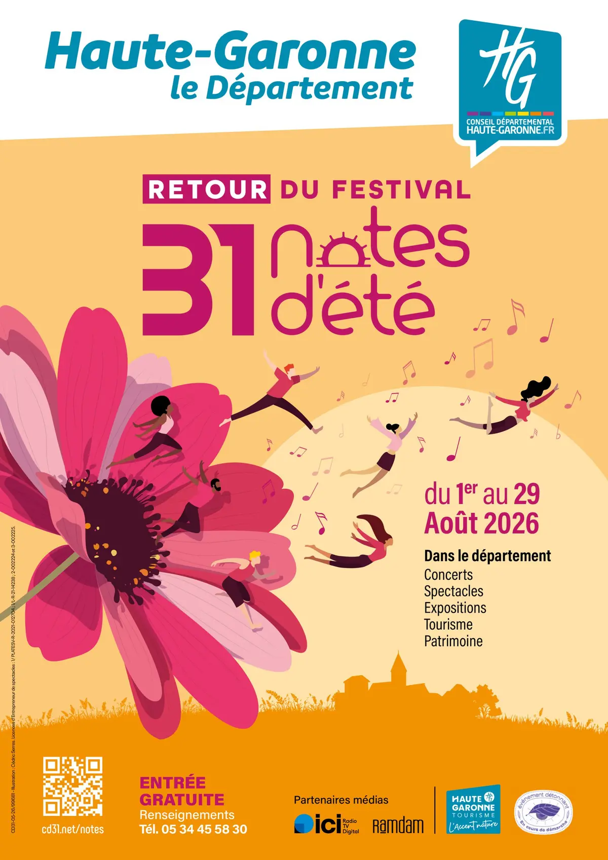 Festival 31 Notes d'été au Fousseret