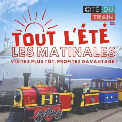 Les Matinales de la Cité du Train : visiter le musée ferroviaire de Mulhouse dès l'ouverture