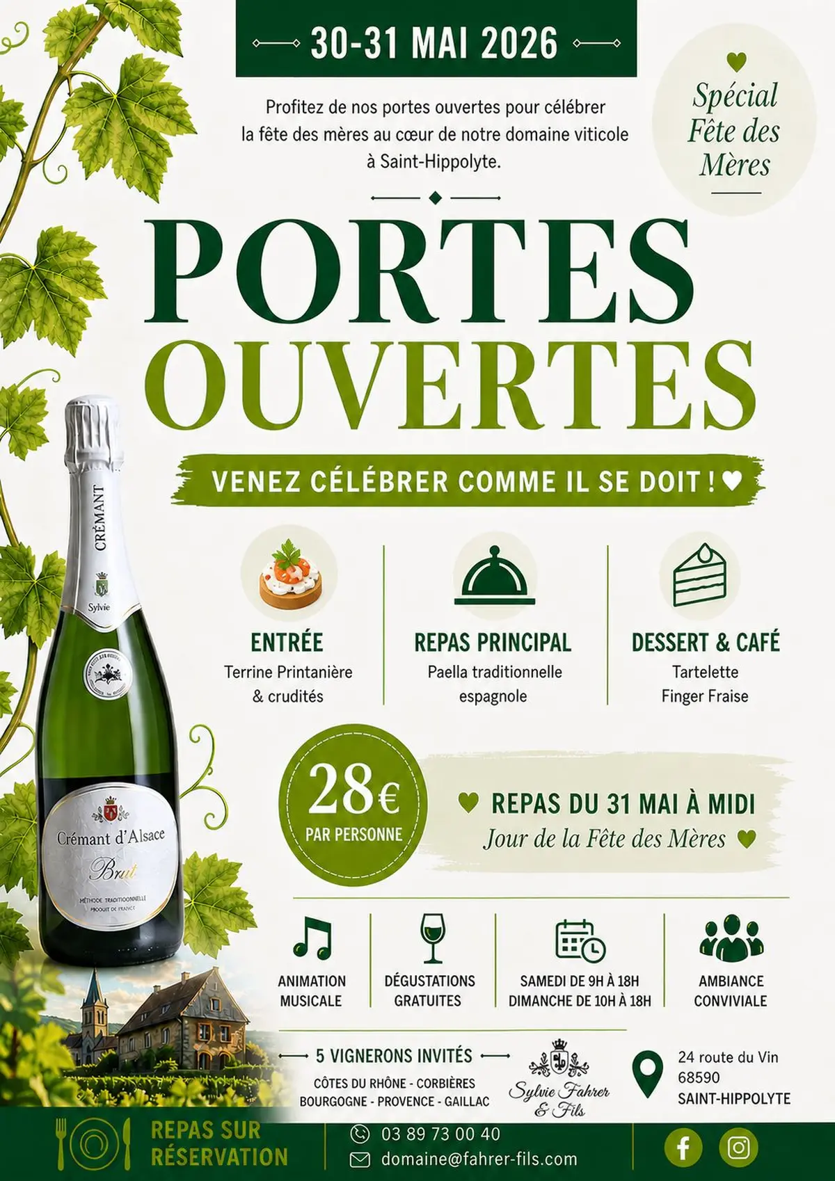 Portes Ouvertes au Domaine