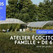 Atelier écocitoyen famille + 6 ans : visite des jardins de la Doller