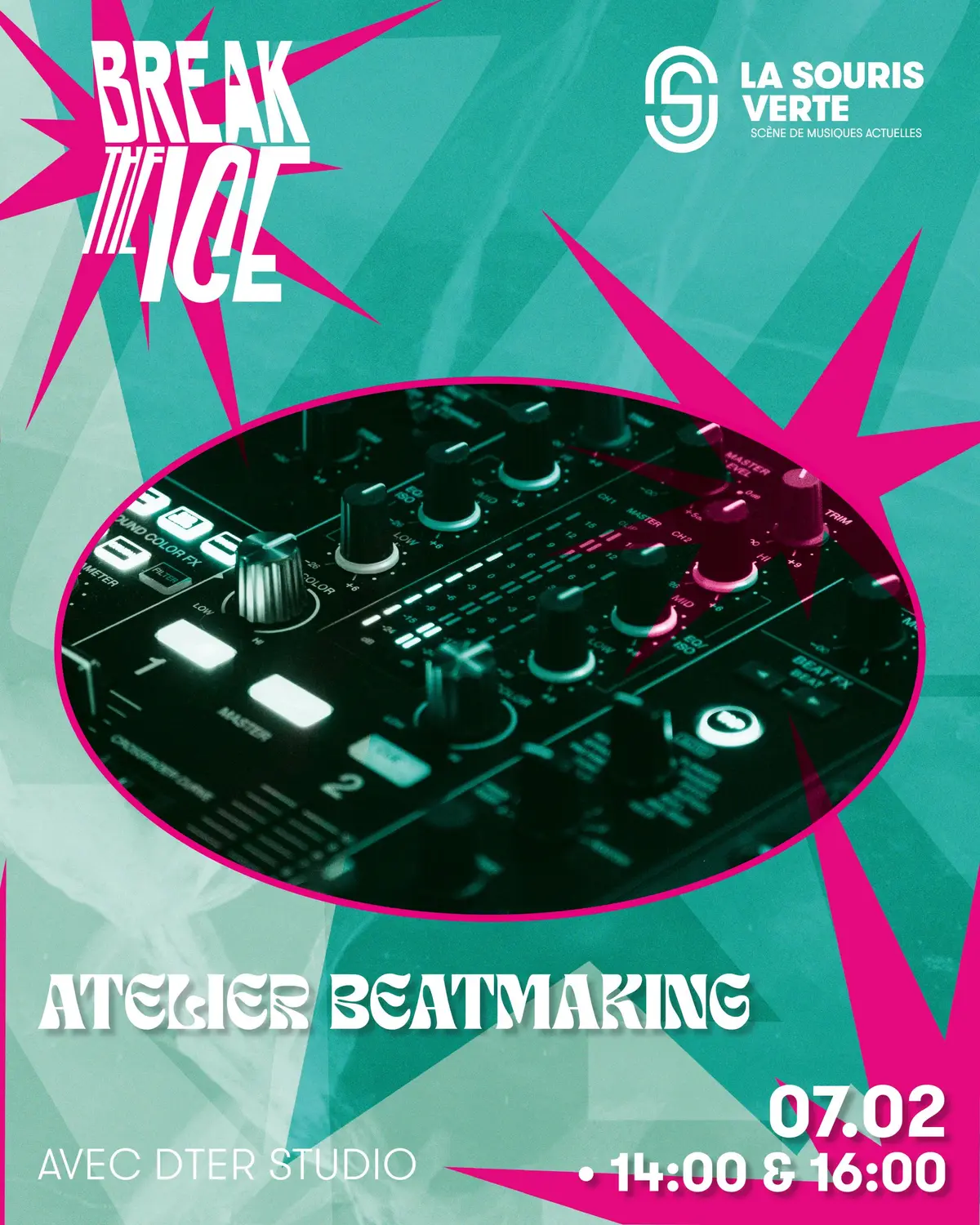 BTI #6 Atelier beatmaking - Dter studio 