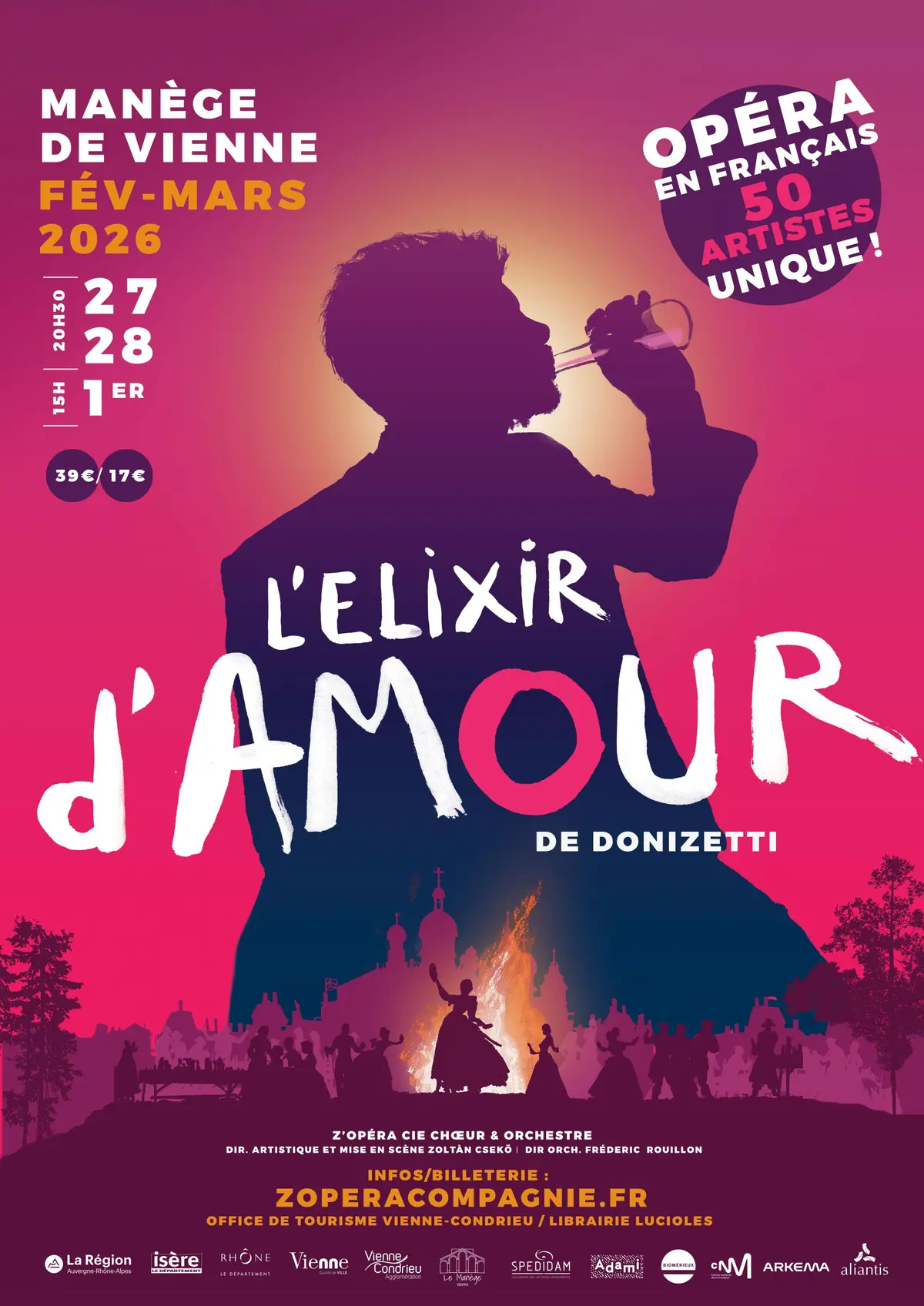L’Elixir d’amour de Donizetti