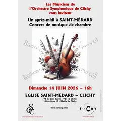 Concert de musique de chambre à Clichy (92110)