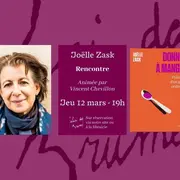 Rencontre avec Joëlle Zask, animée par Vincent Chevillon 