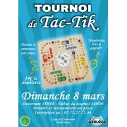 Tournoi de Tac-Tik – À vos pions ! 