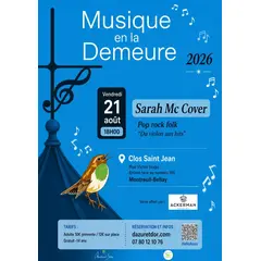 Musique en la demeure -  Sarah Mc Cover – Du violon aux hits