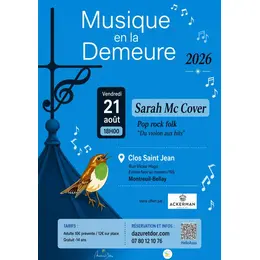 Musique en la demeure -  Sarah Mc Cover – Du violon aux hits