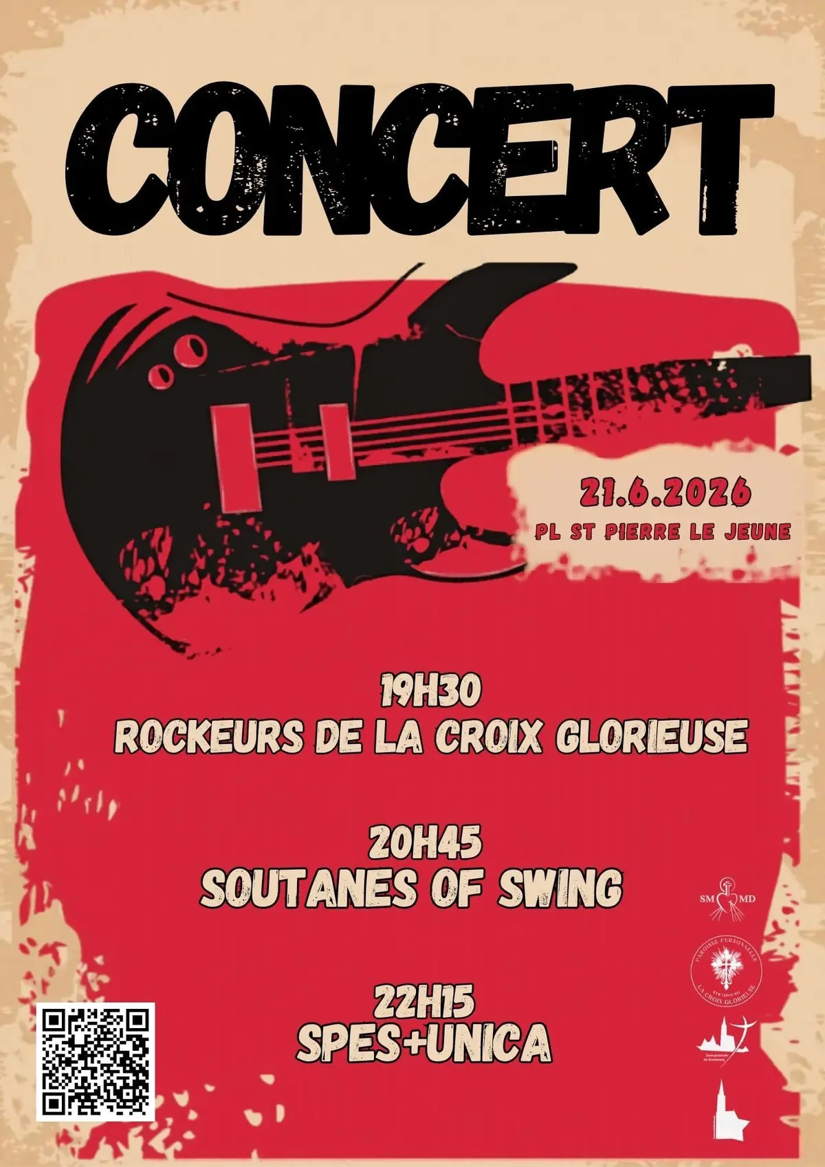 Concert du collectif Holy Glorious Cross