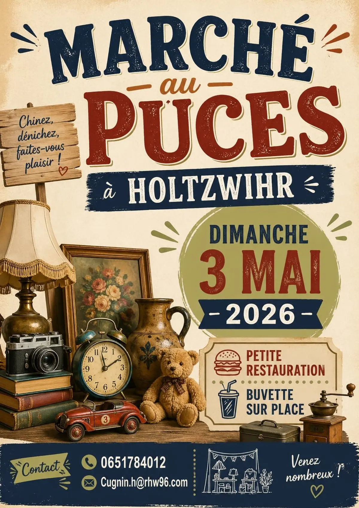 30ème Marché aux puces HOLTZWIHR