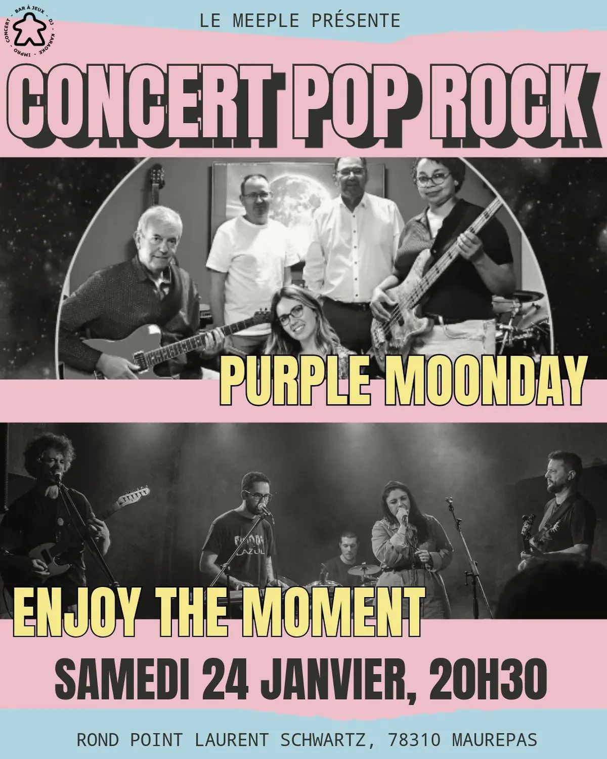 Concert Pop Rock au Meeple