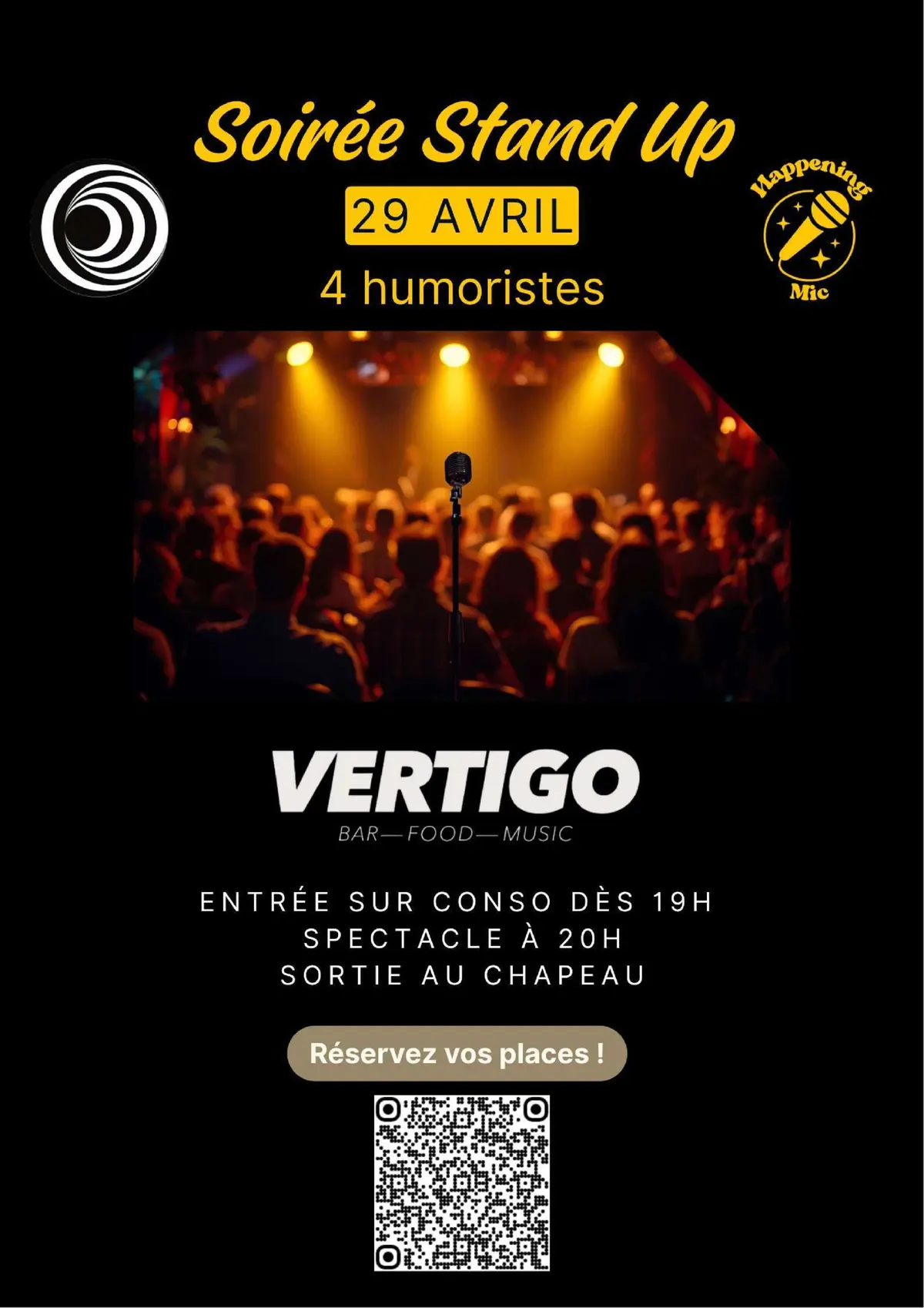 Stand up Show au Vertigo 