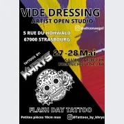 Vide dressing + Artist open studio + Tattoo flash day