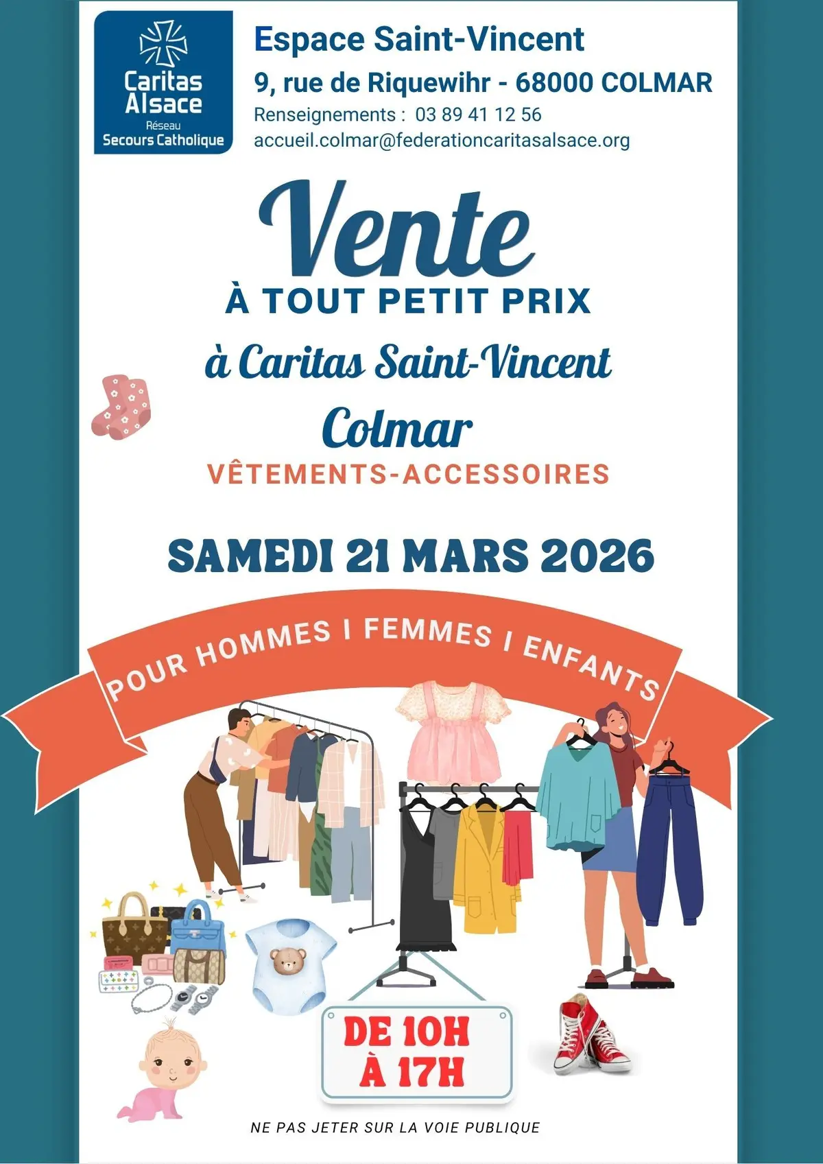 Vente vêtements chaussures
