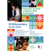La Fabrique de Noël en partenariat avec le Secours Populaire