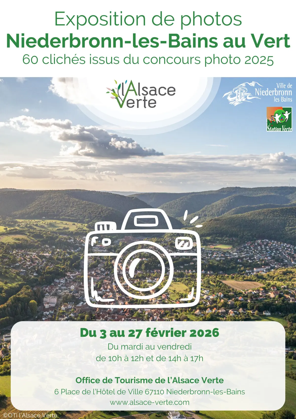 Exposition de photographies « Niederbronn-les-Bains au vert »