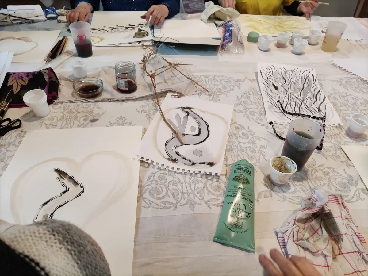 Stage d'art zen - Zen et Créativité au temple Ryumon Ji