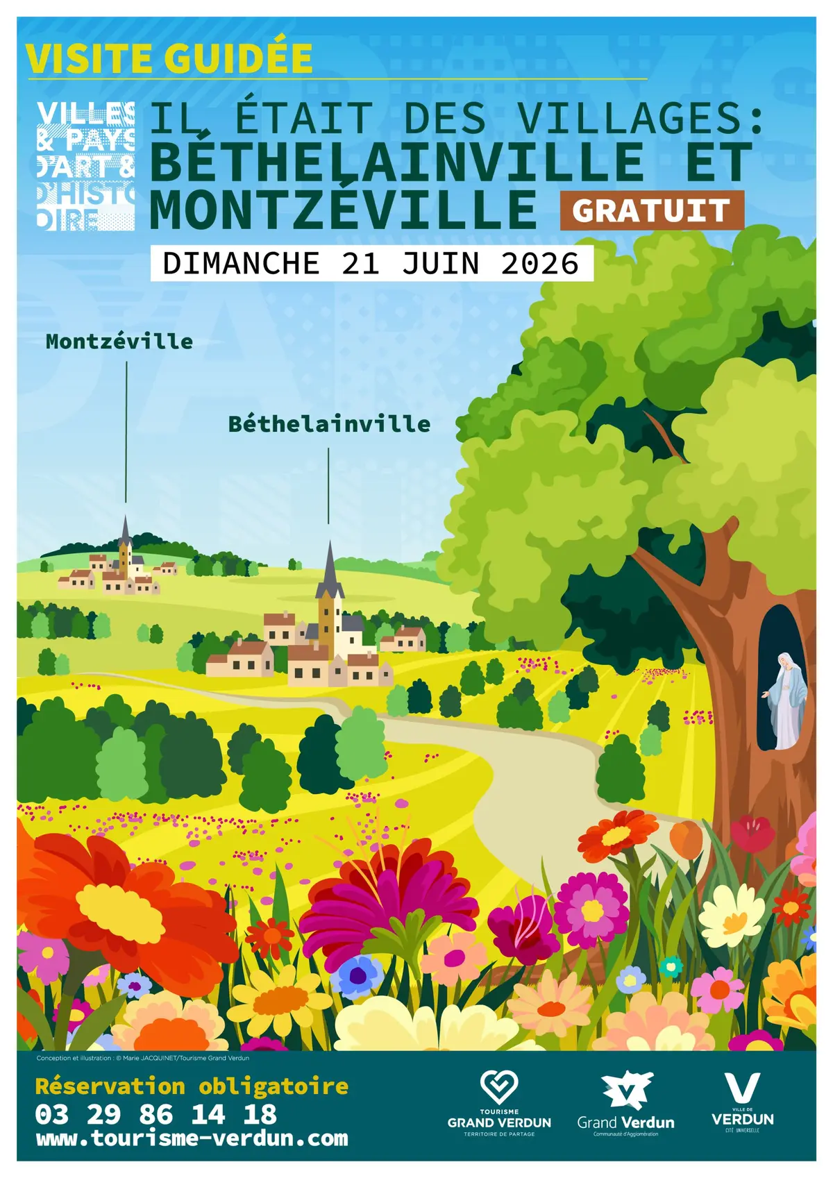 Visite guidée : il était une fois Béthelainville et Montzéville