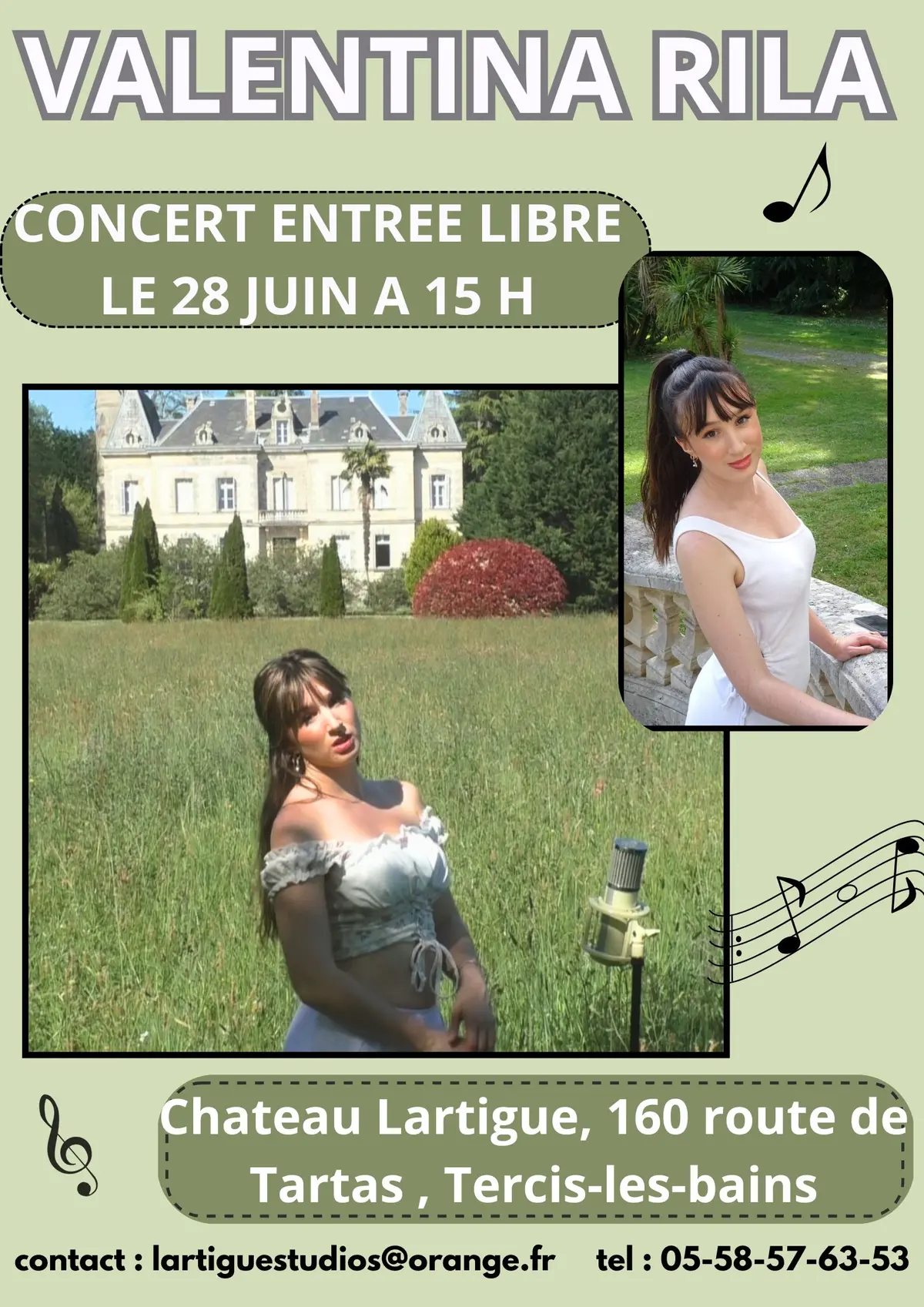 Valentina Rila en concert