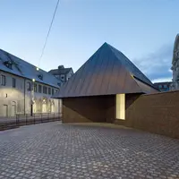Le crayon inspiré, l’architecture du musée à l'échelle de la ville &copy; Musée Unterlinden