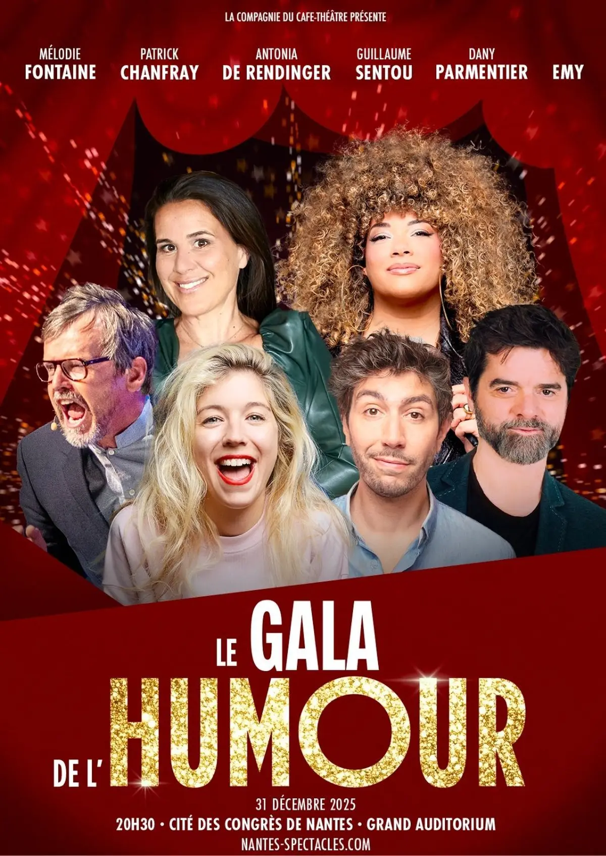 Réveillon à Nantes - Gala Humour