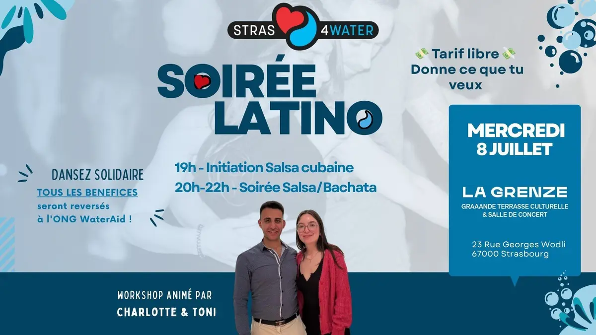 Soirée Salsa & Bachata – Workshop & danse à La Grenze