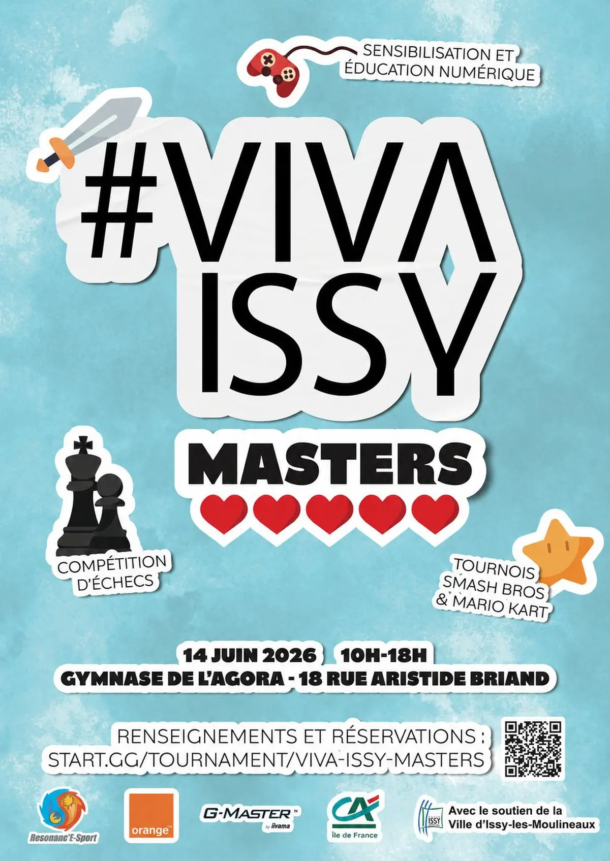 #VivaIssy Masters : compétitions, jeux et culture — l'e-sport qui rassemble