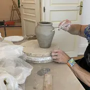 Cours et stages de céramique dans l'atelier de Karima Duchamp 