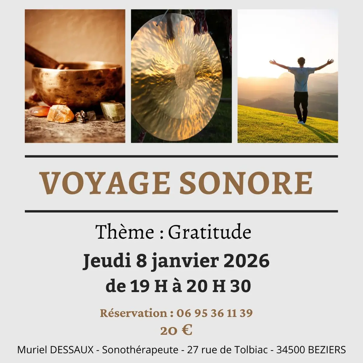 Voyage Sonore à Béziers