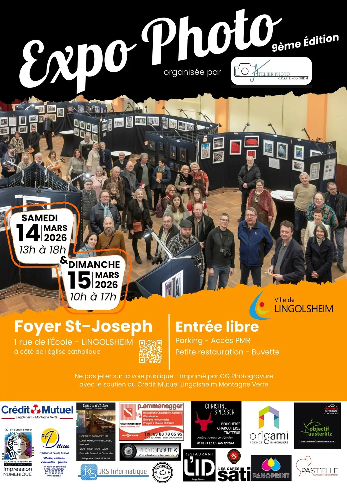 9ème exposition photo - Atelier Photo CCSSL - LINGOLSHEIM